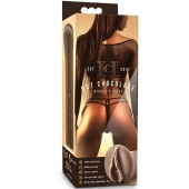Коричневый мастубратор-вагина Nicole s Kitty - Blush Novelties - в Пензе купить с доставкой