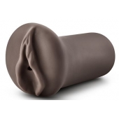 Коричневый мастубратор-вагина Nicole s Kitty - Blush Novelties - в Пензе купить с доставкой