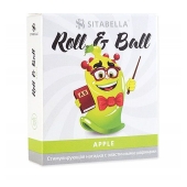 Стимулирующий презерватив-насадка Roll   Ball Apple - Sitabella - купить с доставкой в Пензе