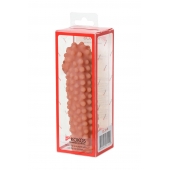 Телесная насадка на фаллос с бугорками KOKOS Extreme Sleeve 10 - 15,8 см. - KOKOS - в Пензе купить с доставкой