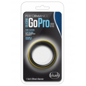 Черно-желтое силиконовое эрекционное кольцо Silicone Go Pro Cock Ring - Blush Novelties - в Пензе купить с доставкой