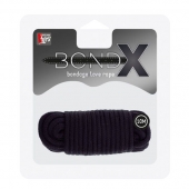 Черная веревка для связывания BONDX LOVE ROPE - 10 м. - Dream Toys - купить с доставкой в Пензе