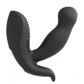 Черный вибромассажер простаты PROSTATE HERO - Dream Toys - в Пензе купить с доставкой