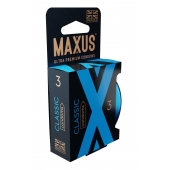 Классические презервативы в железном кейсе MAXUS Classic - 3 шт. - Maxus - купить с доставкой в Пензе