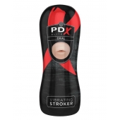 Мастурбатор-ротик Vibrating Oral Stroker - Pipedream - в Пензе купить с доставкой
