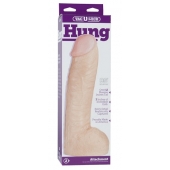 Огромная насадка-реалистик Vac-U-Lock Realistic Hung - 31,7 см. - Doc Johnson - купить с доставкой в Пензе