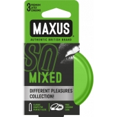 Презервативы в железном кейсе MAXUS Mixed - 3 шт. - Maxus - купить с доставкой в Пензе