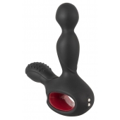 Черный вибромассажер простаты с нагревом и ротацией Prostate Plug - 14,5 см. - Orion - в Пензе купить с доставкой