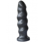 Черная насадка на трусики харнесс Platinum - 16 см. - LOVETOY (А-Полимер) - купить с доставкой в Пензе