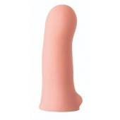 Телесная насадка на Harness с коннектором RED LINE - 13 см. - LOVETOY (А-Полимер) - купить с доставкой в Пензе