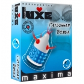 Презерватив LUXE Maxima  Глубинная бомба  - 1 шт. - Luxe - купить с доставкой в Пензе