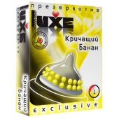 Презерватив LUXE  Exclusive  Кричащий банан  - 1 шт. - Luxe - купить с доставкой в Пензе