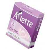 Классические презервативы Arlette Classic - 3 шт. - Arlette - купить с доставкой в Пензе