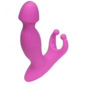 Розовый стимулятор простаты с усиками - 15 см. - 4sexdreaM - в Пензе купить с доставкой