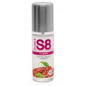 Смазка на водной основе S8 Flavored Lube со вкусом вишни - 125 мл. - Stimul8 - купить с доставкой в Пензе