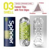 Мастурбатор SPINNER Shell - Tenga - в Пензе купить с доставкой