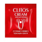 Пробник возбуждающего крема для женщин Clitos Cream - 1,5 гр. - Биоритм - купить с доставкой в Пензе