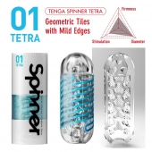 Мастурбатор SPINNER Tetra - Tenga - в Пензе купить с доставкой