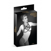 Черная упряжь на грудь Clara - Bijoux Pour Toi - купить с доставкой в Пензе