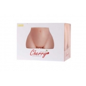 Мастурбатор-полуторс Cherry с вибрацией и двумя любовными тоннелями - KOKOS - в Пензе купить с доставкой