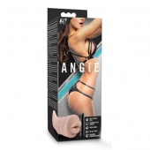 Телесный мастурбатор-ротик Angie - Blush Novelties - в Пензе купить с доставкой