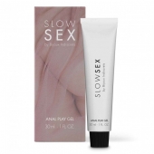 Лубрикант на водной основе Slow Sex Anal Play Gel - 30 мл. - Bijoux Indiscrets - купить с доставкой в Пензе
