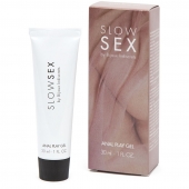 Лубрикант на водной основе Slow Sex Anal Play Gel - 30 мл. - Bijoux Indiscrets - купить с доставкой в Пензе