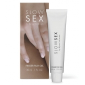 Гель для мастурбации с ароматом кокоса Slow Sex Finger Play Gel - 30 мл. - Bijoux Indiscrets - купить с доставкой в Пензе