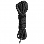 Черная веревка для бондажа Easytoys Bondage Rope - 5 м. - Easy toys - купить с доставкой в Пензе
