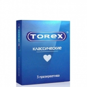 Гладкие презервативы Torex  Классические  - 3 шт. - Torex - купить с доставкой в Пензе