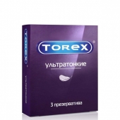 Презервативы Torex  Ультратонкие  - 3 шт. - Torex - купить с доставкой в Пензе