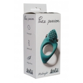 Зеленое эрекционное виброкольцо Pure Passion Midnight - Lola Games - в Пензе купить с доставкой