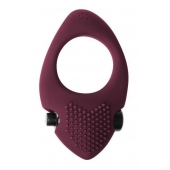 Бордовое эрекционное виброкольцо Pure Passion Sunset - Lola Games - в Пензе купить с доставкой