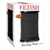 Черная веревка для связывания Bondage Rope - 60,9 м. - Pipedream - купить с доставкой в Пензе