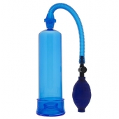 Синяя вакуумная помпа MENZSTUFF PENIS ENLARGER - Dream Toys - в Пензе купить с доставкой