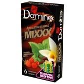 Ароматизированные презервативы DOMINO  Ароматный микс  - 6 шт. - Domino - купить с доставкой в Пензе