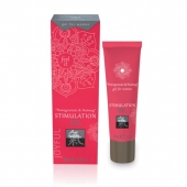 Возбуждающий интимный гель для двоих STIMULATION GEL Pomegranate   Nutmeg - 30 мл. - Shiatsu - купить с доставкой в Пензе