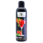Интимный гель-смазка JUICY FRUIT с ароматом клубники - 200 мл. - БиоМед - купить с доставкой в Пензе