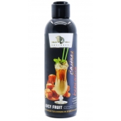 Интимный гель-смазка JUICY FRUIT с ароматом солёной карамели - 200 мл. - БиоМед - купить с доставкой в Пензе
