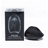 Черный инновационный мужской вибратор PULSE SOLO ESSENTIAL - Hot Octopuss - в Пензе купить с доставкой