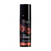 Разогревающий гель для массажа ORGIE Sexy Vibe Hot с эффектом вибрации - 15 мл. - ORGIE - купить с доставкой в Пензе