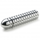 Рельефный фаллос для интенсивного электросекса Groovey George - 20 см. - MyStim - купить с доставкой в Пензе