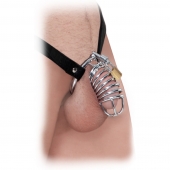 Кольцо верности Extreme Chastity Belt с фиксацией головки - Pipedream - купить с доставкой в Пензе