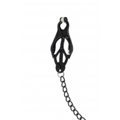 Зажимы на соски Darkside с цепочкой - Lola Games - купить с доставкой в Пензе