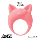 Оранжевое эрекционное кольцо Lemur Remi - Lola Games - в Пензе купить с доставкой