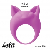 Фиолетовое эрекционное кольцо Lemur Remi - Lola Games - в Пензе купить с доставкой