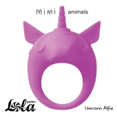 Фиолетовое эрекционное кольцо Unicorn Alfie - Lola Games - в Пензе купить с доставкой