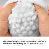 Белый мастурбатор Tenga Geo Coral - Tenga - в Пензе купить с доставкой