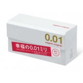 Супер тонкие презервативы Sagami Original 0.01 - 10 шт. - Sagami - купить с доставкой в Пензе