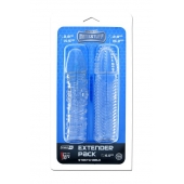 Комплект из 2 прозрачных насадок на пенис PENIS EXTENDER PACK - Dream Toys - в Пензе купить с доставкой